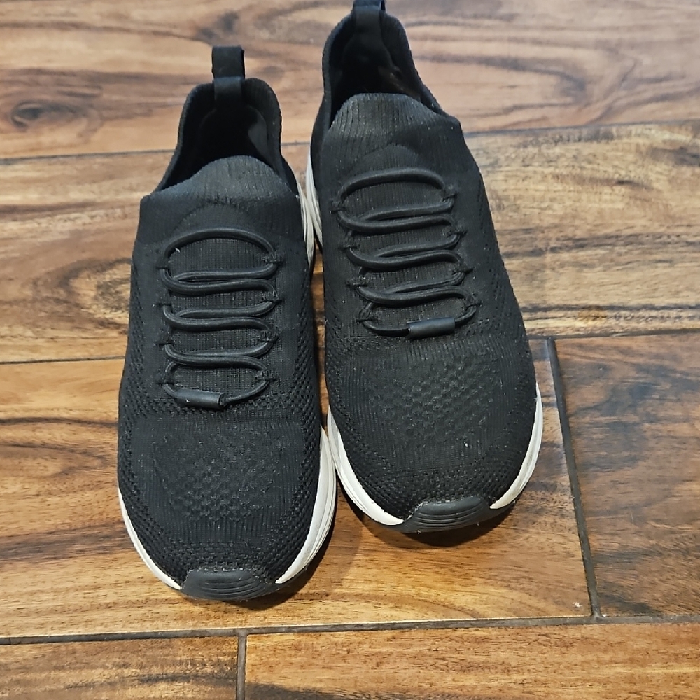 OP Black Knit Women's Sneakers